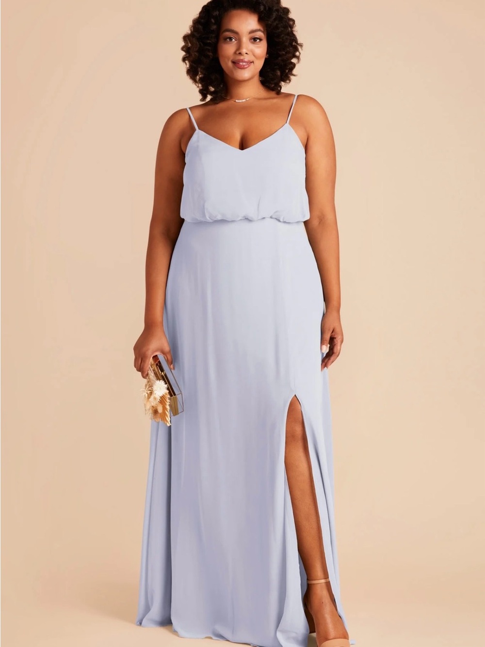 Birdy Grey “Gwennie” Bridesmaid Dress in Periwinkle Blue